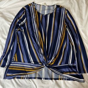 3X womens 3/4 sleeve top